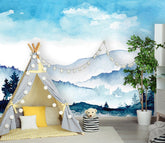 Mountains  Mural/Wallpaper